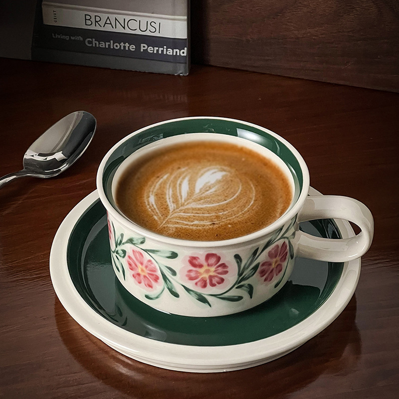 Home Cooking Dishes - Ceramic Mug And Plate Set Finnish