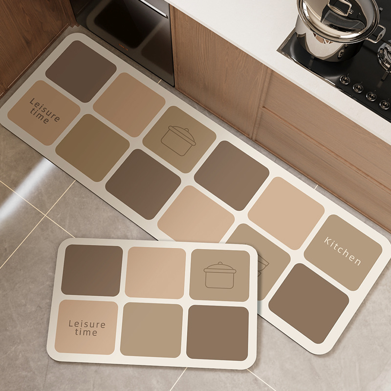 Modern Kitchen Mat Set Non Sli - Home Cooking Made Easy 评论和价格