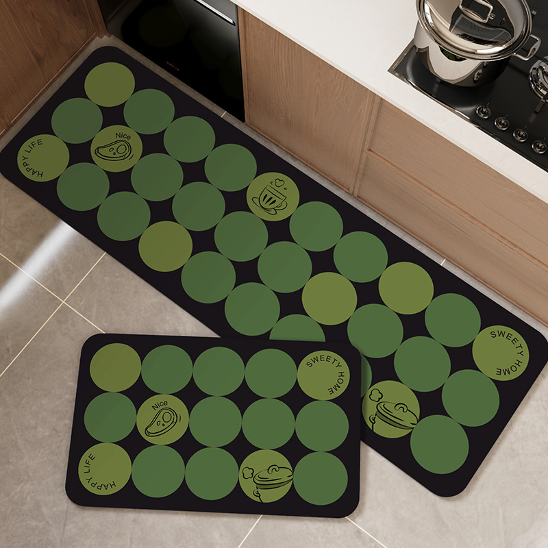 Modern Kitchen Mat Set Non Sli - Home Cooking Made Easy 评论和价格