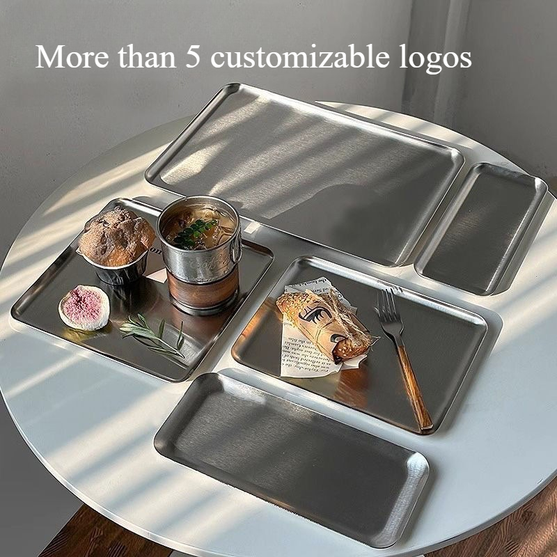 Ins Korean Plateins, Stainless - Home Cooking Dishes 评论和价格