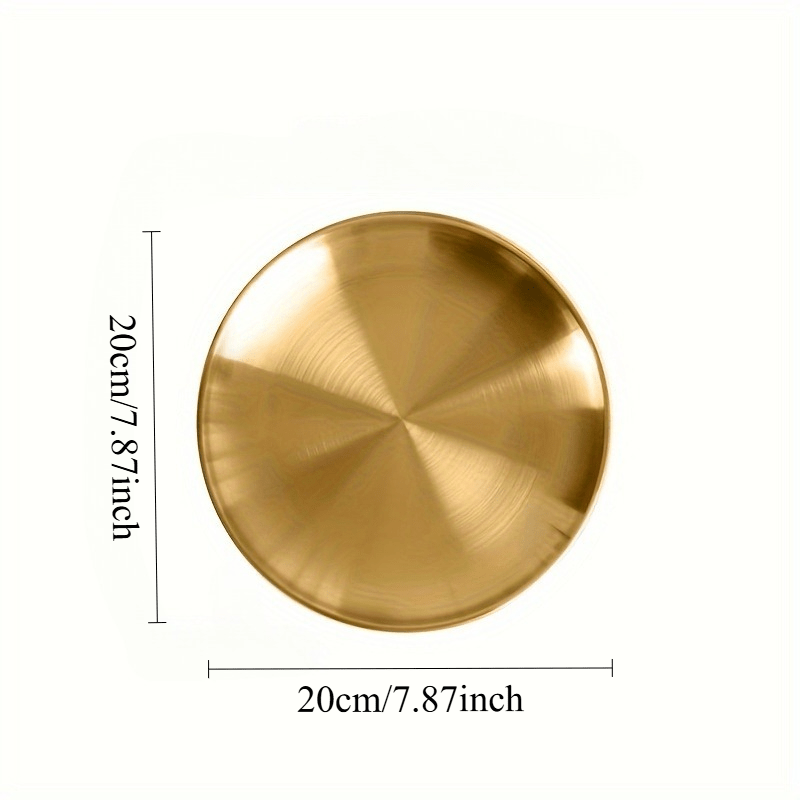2pcs, Golden Pizza Plates, Sta - Home Cooking Dishes 评论和价格