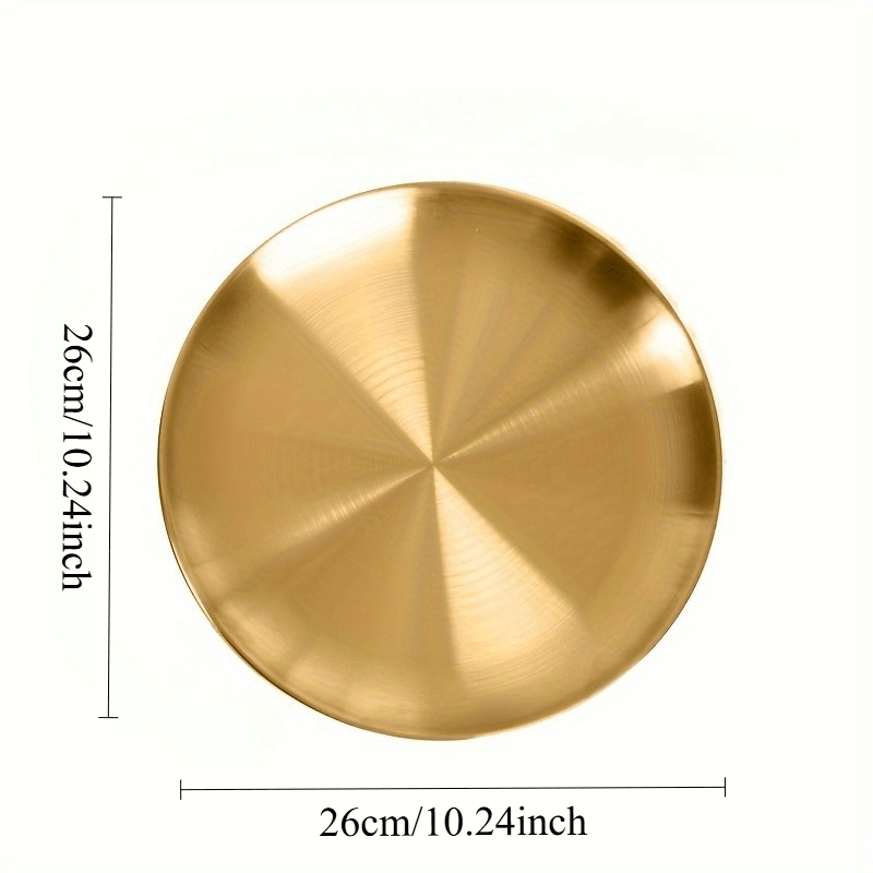 2pcs, Golden Pizza Plates, Sta - Home Cooking Dishes 评论和价格