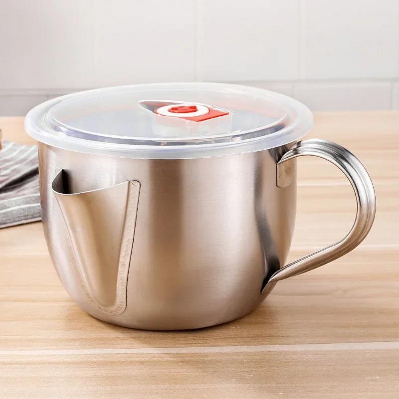 1000ML Stainless Steel Gravy O - Home Cooking Oil Filter 评论和价格