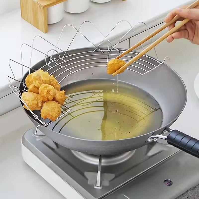 Foldable Stainless Steel Oil F - Home Cooking Oil Filter 评论和价格