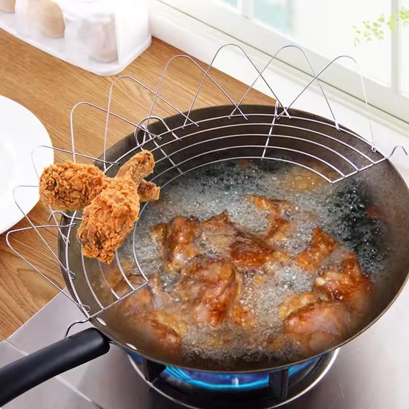 Foldable Stainless Steel Oil F - Home Cooking Oil Filter 评论和价格