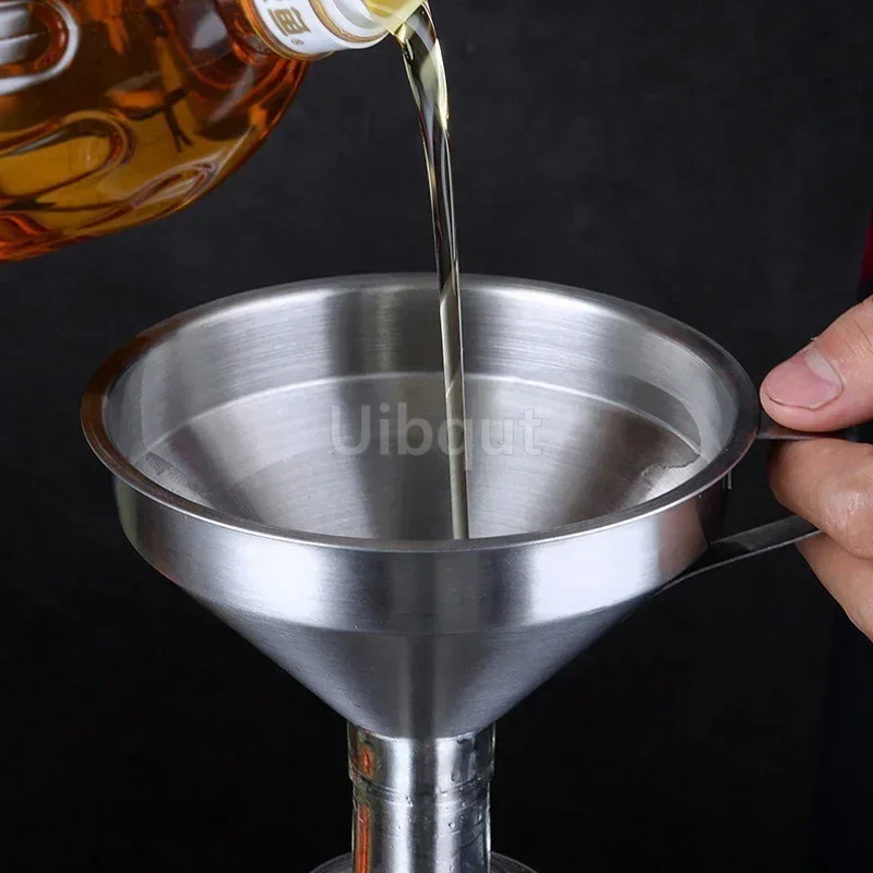 304 Stainless Steel Funnel Met - Home Cooking Oil Filter 评论和价格