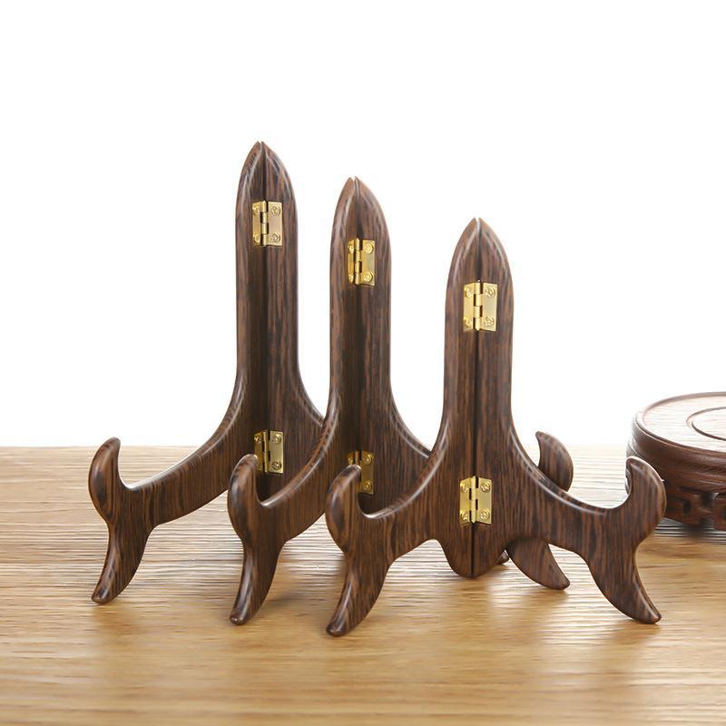 1Pc Vintage Wooden Dish Displa - Home Cooking Dishes 评论和价格