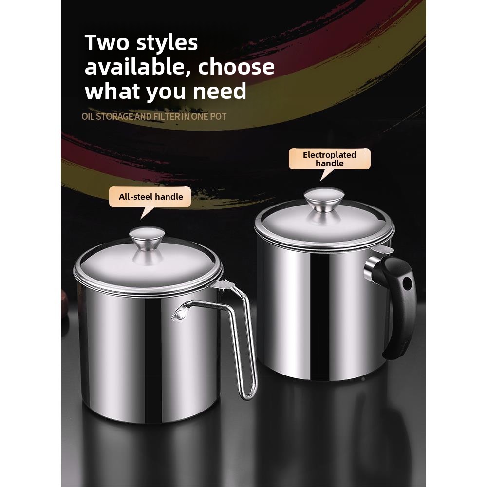 Stainless Steel Oil Bottle Fil - Home Cooking Oil Filter 评论和价格