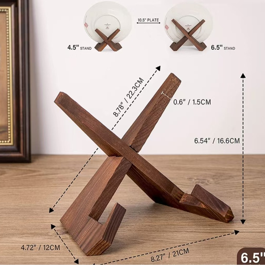 Wooden Cookbook Stand Handmade - Home Cooking Menu 评论和价格